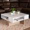 Baxton Studio Rasa Two-Tone White and Oak Finished Wood Coffee Table 159-10211 - alternate 7